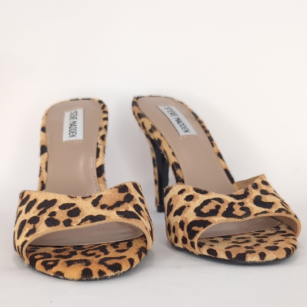 Steve Madden Erin Leopard Print Heels